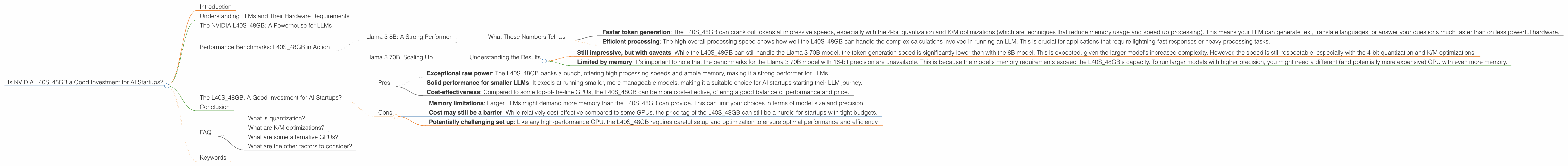 Chart showing device analysis nvidia l40s 48gb benchmark for token speed generation